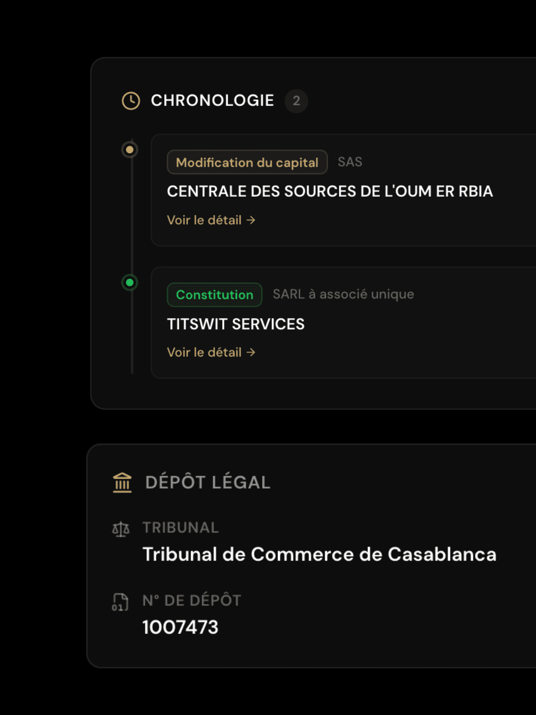 Track Corporate Legal Activity